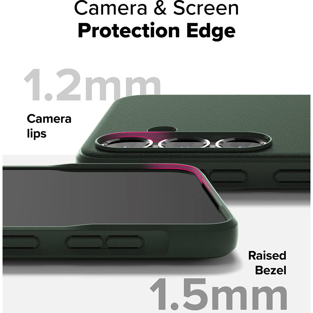 Picture of Samsung Galaxy S25 Plus Case | Ringke Onyx TPU Protection Case for Samsung Galaxy S25 Plus (Dark Green)