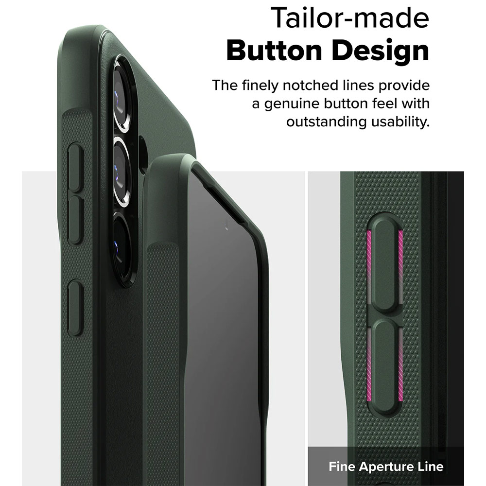 Picture of Samsung Galaxy S25 Plus Case | Ringke Onyx TPU Protection Case for Samsung Galaxy S25 Plus (Dark Green)