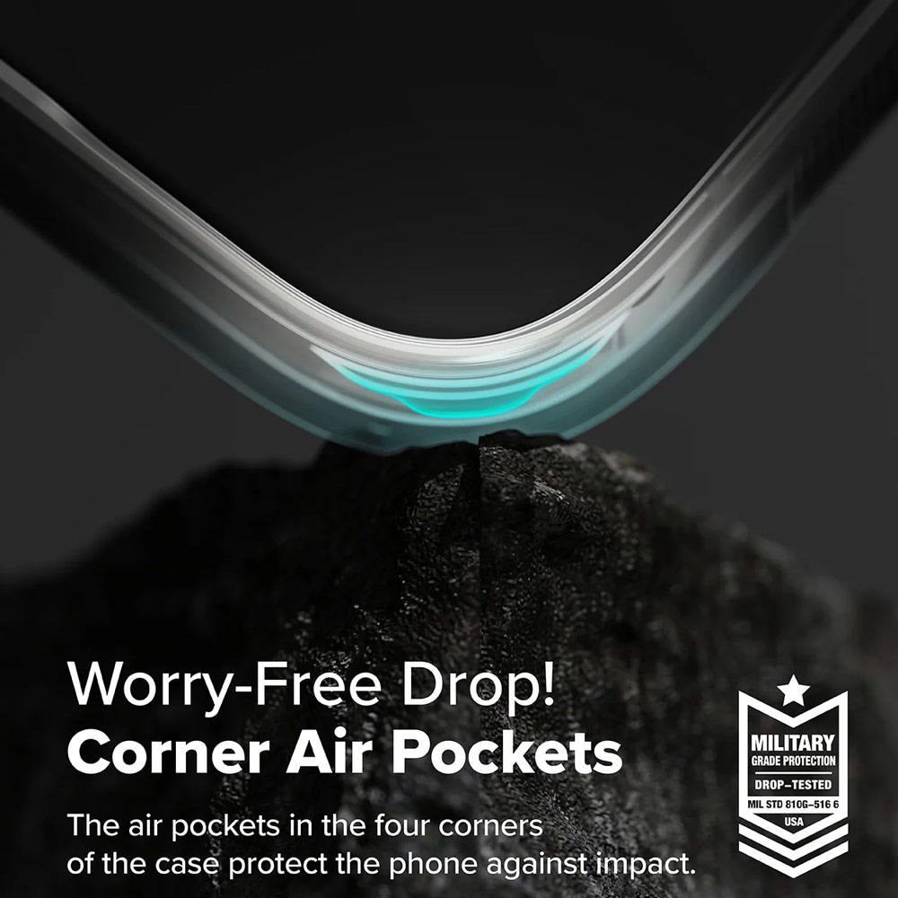 Picture of Apple iPhone 16e Case | Ringke Onyx Heavy Duty TPU Drop Protection Case for iPhone 16e (Dark Green)