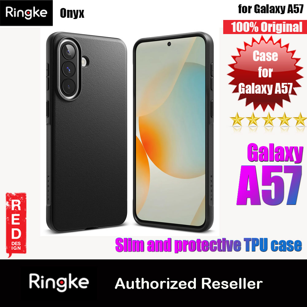 Picture of Ringke Onyx Slim TPU Protection Case for Samsung Galaxy A57 (Black) Samsung Galaxy A57- Samsung Galaxy A57 Cases, Samsung Galaxy A57 Covers, iPad Cases and a wide selection of Samsung Galaxy A57 Accessories in Malaysia, Sabah, Sarawak and Singapore 