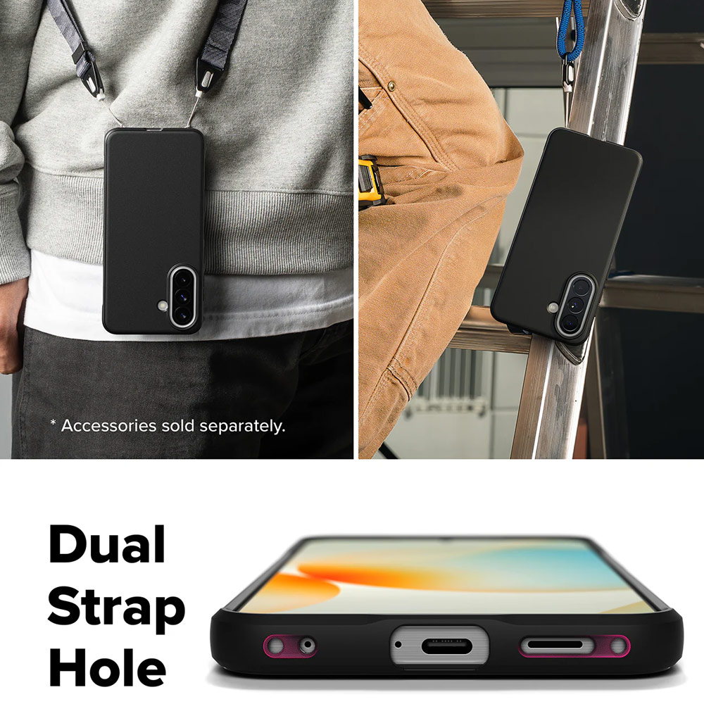 Picture of Samsung Galaxy A57 Case | Ringke Onyx Slim TPU Protection Case for Samsung Galaxy A57 (Black)