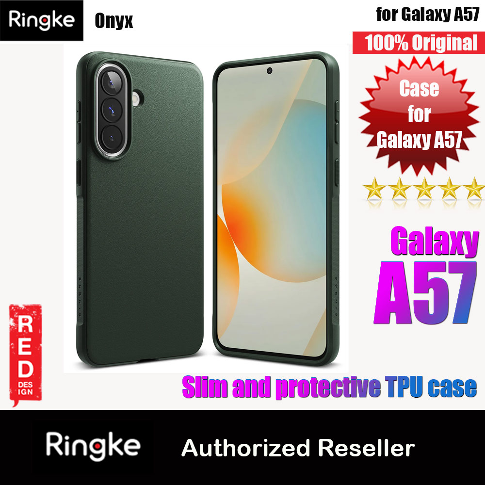 Picture of Ringke Onyx Slim TPU Protection Case for Samsung Galaxy A57 (Dark Green) Samsung Galaxy A57- Samsung Galaxy A57 Cases, Samsung Galaxy A57 Covers, iPad Cases and a wide selection of Samsung Galaxy A57 Accessories in Malaysia, Sabah, Sarawak and Singapore 