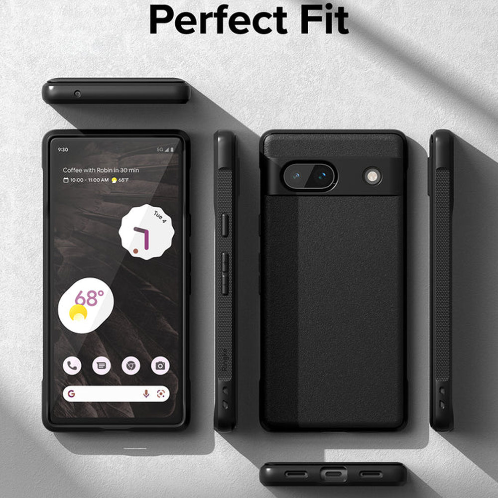 Picture of Google Pixel 7a  | Ringke Onyx Slim and Lightweight TPU  Drop Protection for Google Pixel 7a (Dark Green)