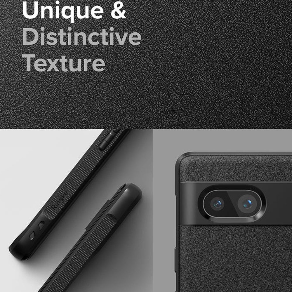 Picture of Google Pixel 7a  | Ringke Onyx Slim and Lightweight TPU  Drop Protection for Google Pixel 7a (Dark Green)