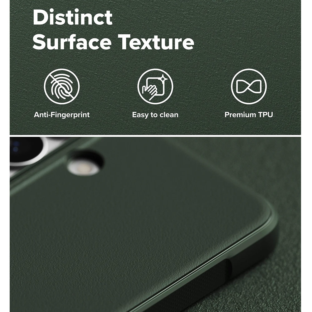Picture of Samsung Galaxy S26 Case | Ringke Onyx Slim TPU Protection Case for Samsung Galaxy S26 (Dark Green)