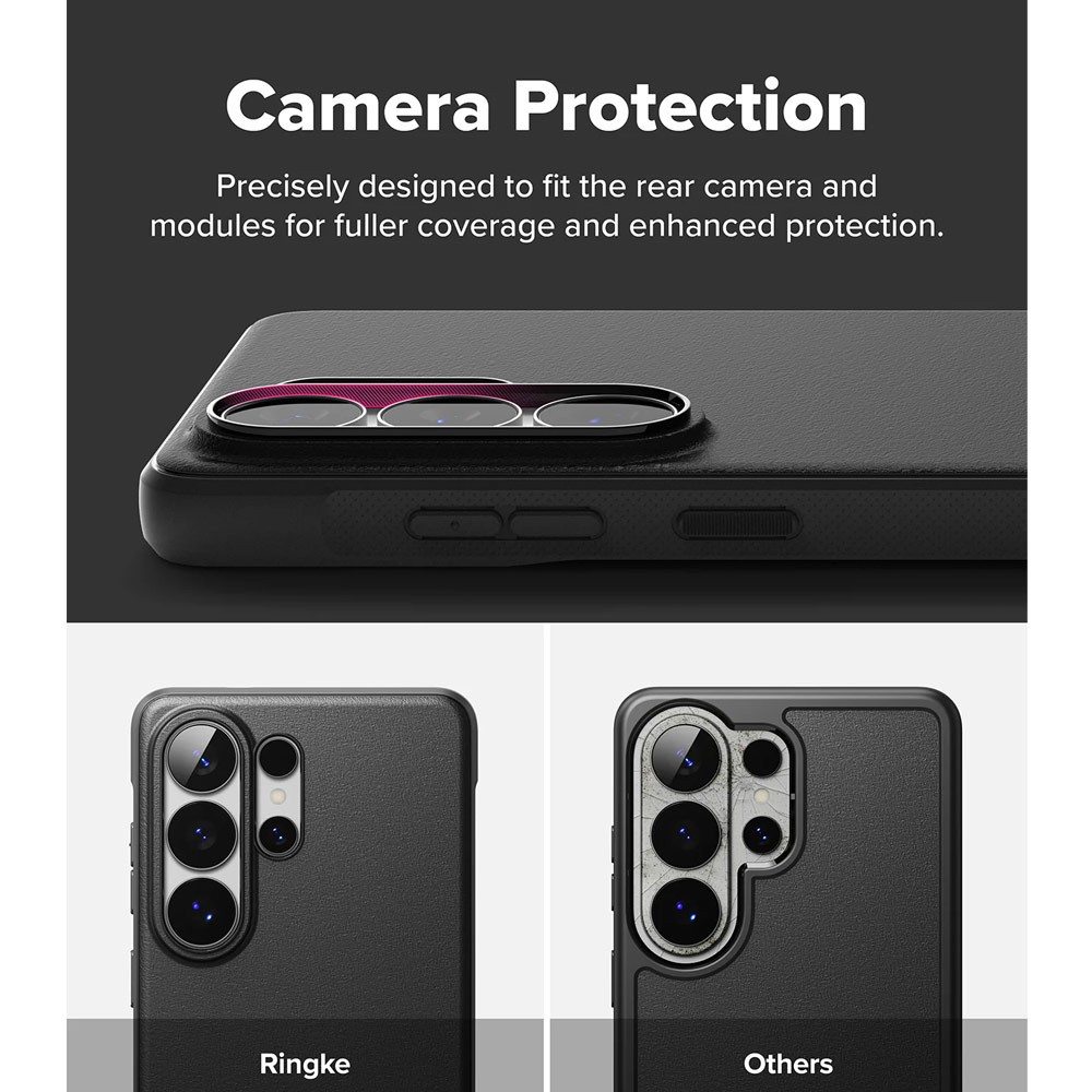 Picture of Samsung Galaxy S26 Ultra Case | Ringke Onyx Magnetic Slim TPU Protection Case for Samsung Galaxy S26 Ultra (Black)