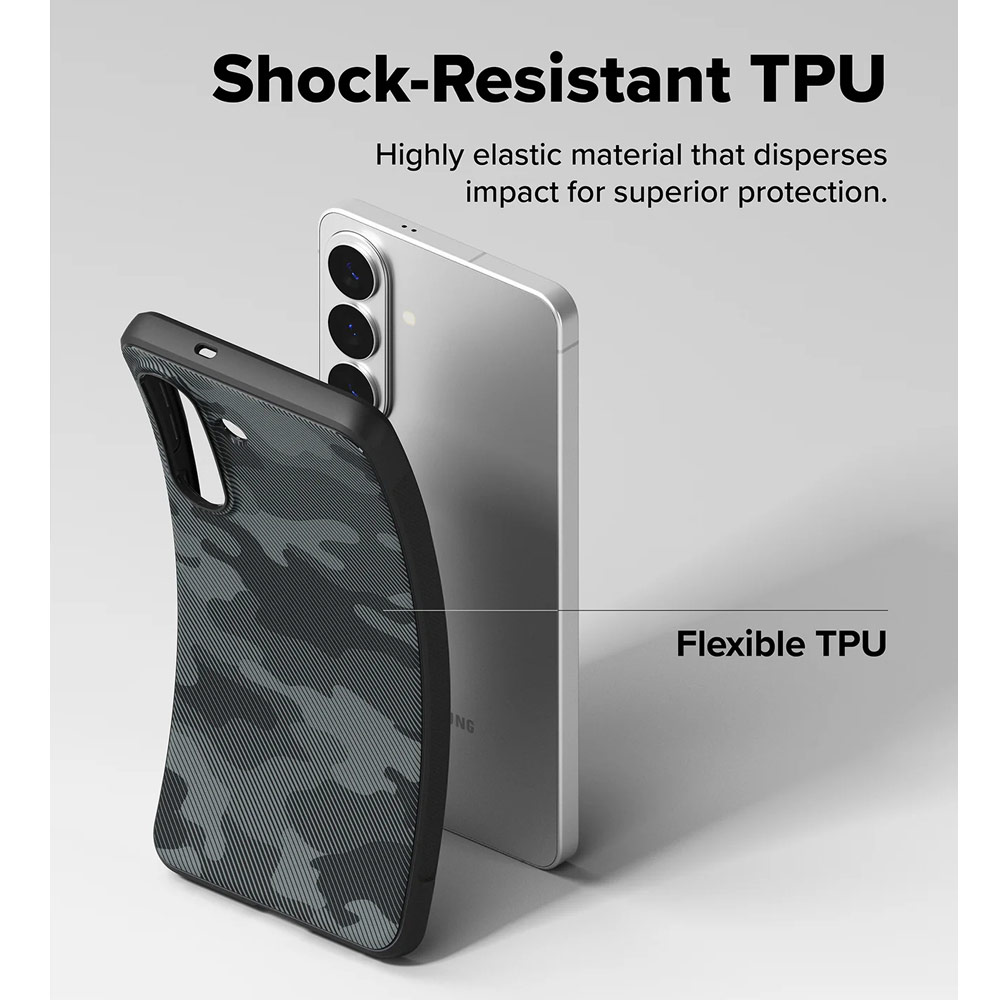 Picture of Samsung Galaxy S26 Plus Case | Ringke Onyx Magnetic Slim TPU Protection Case for Samsung Galaxy S26 Plus (Camo Black)