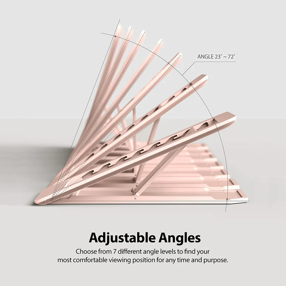 Picture of Ringke Outstanding Universal Kickstand Stick On Tablets Stand for iPad iPad Air (Clear Mist)