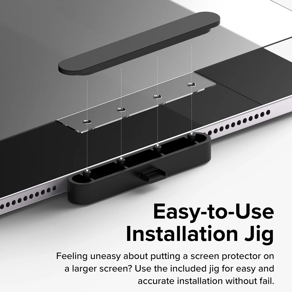 Picture of Apple iPad Air 11 M2 2024 Screen Protector | Ringke Soft Film Screen Protector for iPad Air 11 M2 2024 M3 2025 (2pcs)