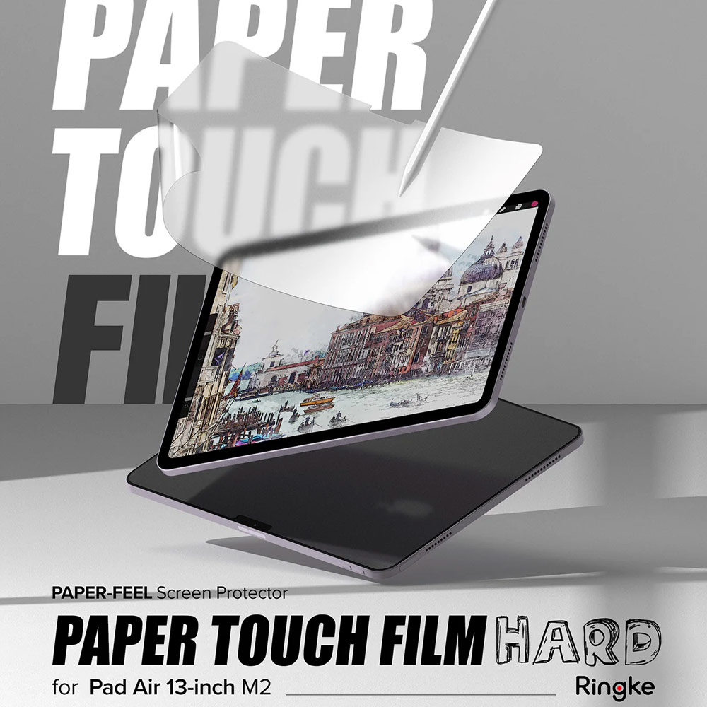 Picture of Apple iPad Air 13  M2 2024 Screen Protector | Ringke Hard Film Screen Protector  for iPad Air 13 M2 2024 M3 2025 (2pcs)