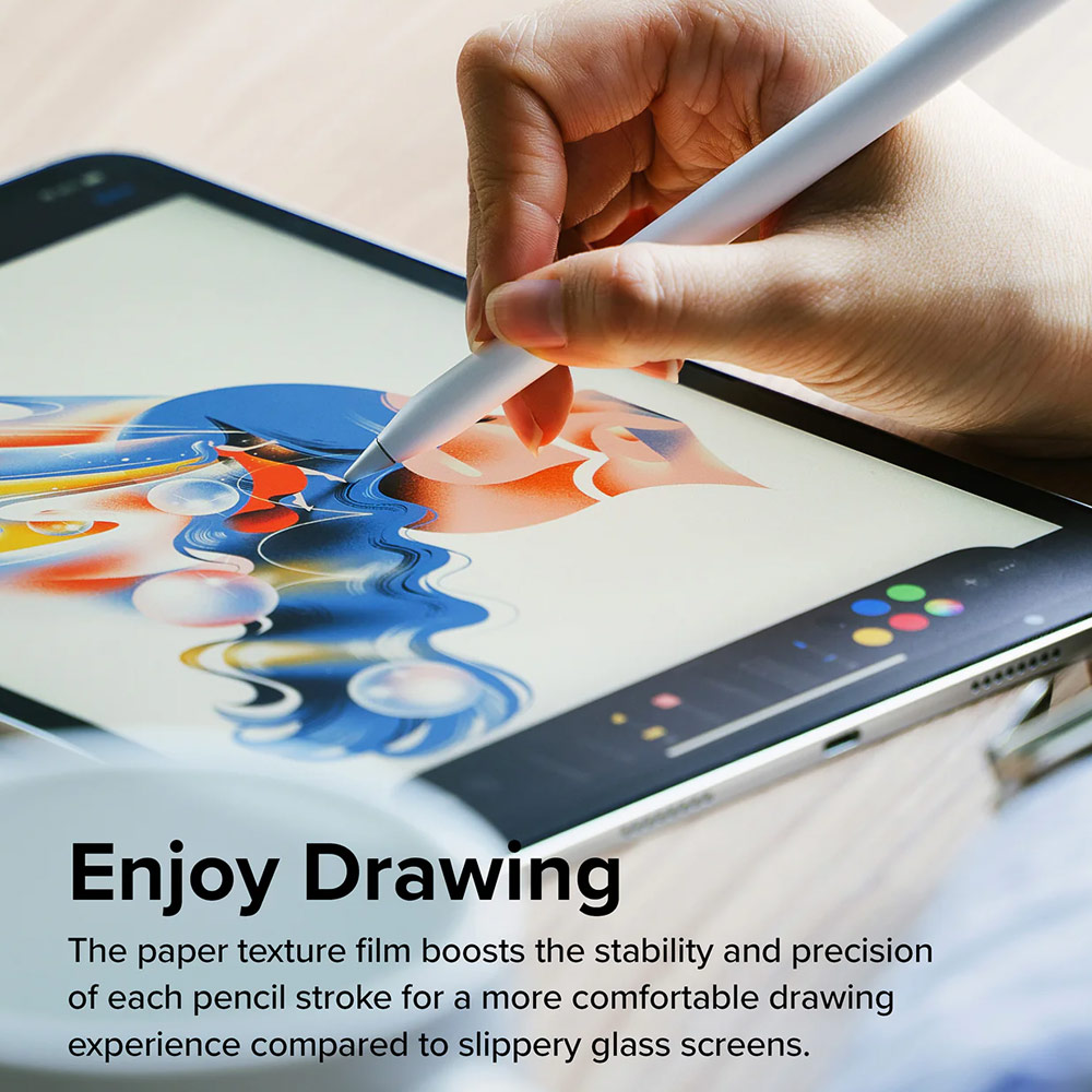 Picture of Apple iPad Air 13  M2 2024 Screen Protector | Ringke Hard Film Screen Protector  for iPad Air 13 M2 2024 M3 2025 (2pcs)