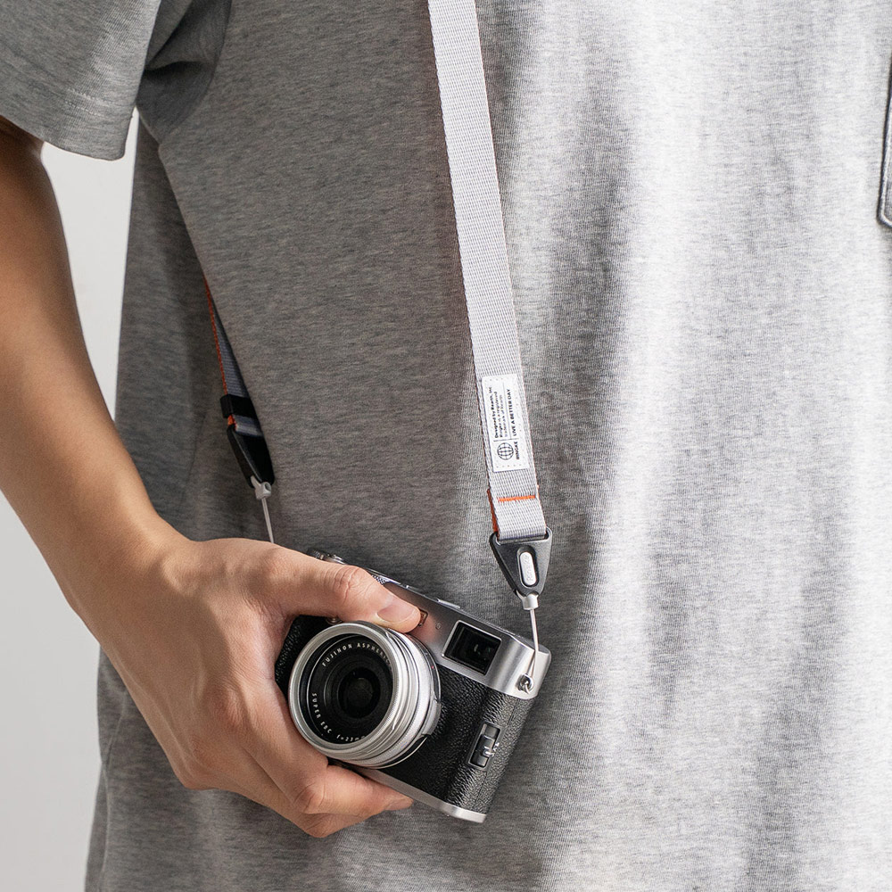 Picture of Ringke High density polyester Shoulder Strap for Perfect for daily use traveling hiking smartphone Portable Handheld Fan Strap (Ash Orange)