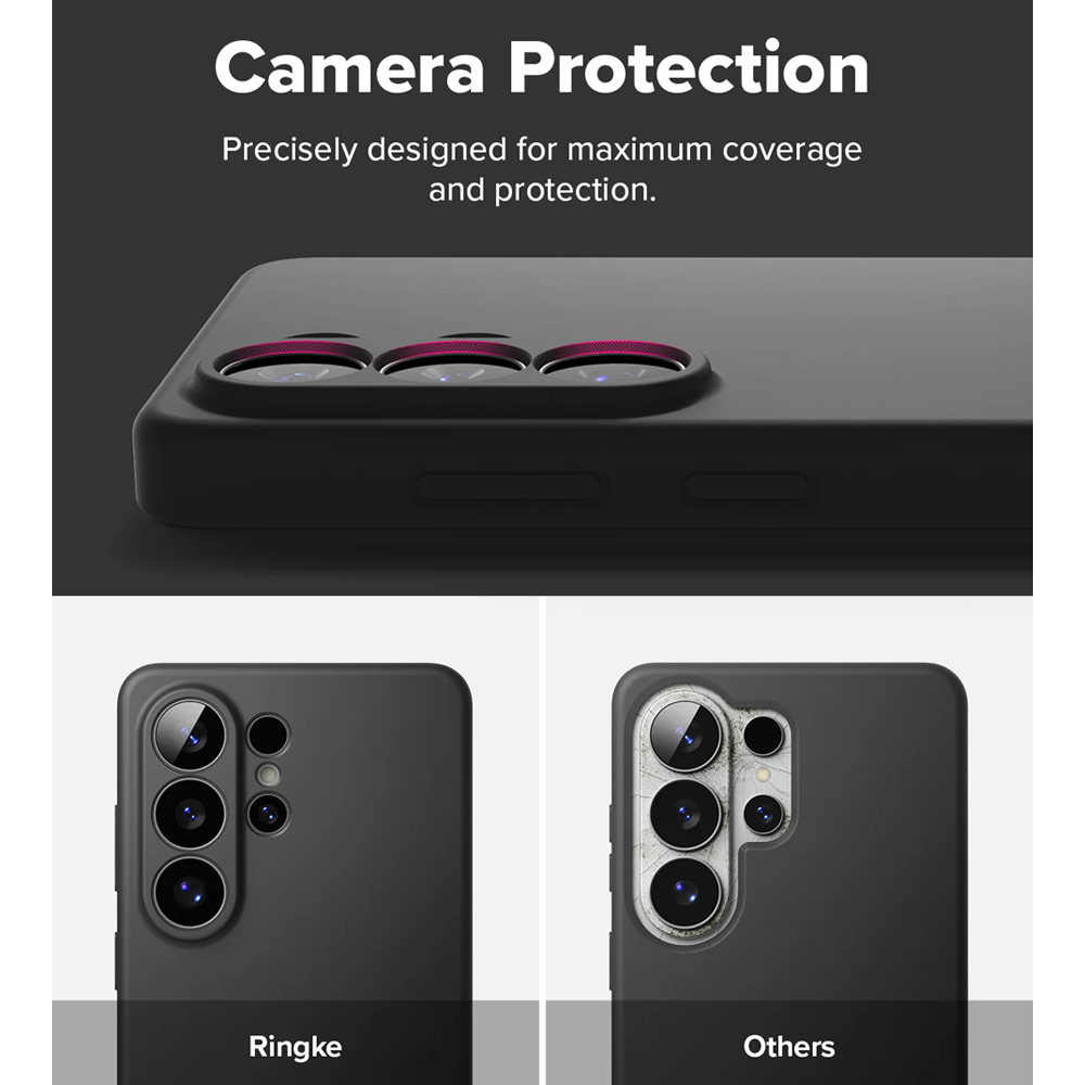 Picture of Samsung Galaxy S26 Ultra Case | Ringke Silicone Magnetic Soft Protection Case for Samsung Galaxy S26 Ultra (Black)