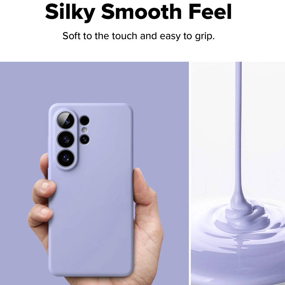 Picture of Samsung Galaxy S26 Ultra Case | Ringke Silicone Magnetic Soft Protection Case for Samsung Galaxy S26 Ultra (Lavender)