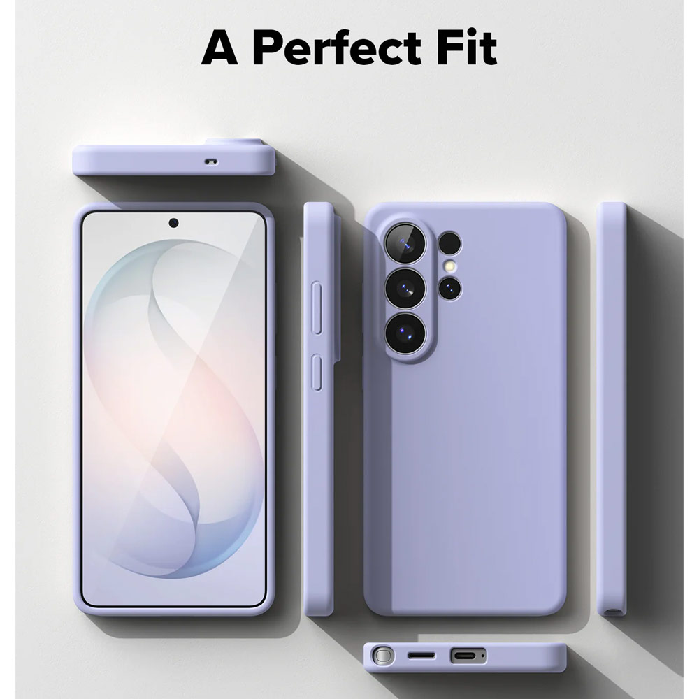 Picture of Samsung Galaxy S26 Ultra Case | Ringke Silicone Magnetic Soft Protection Case for Samsung Galaxy S26 Ultra (Lavender)