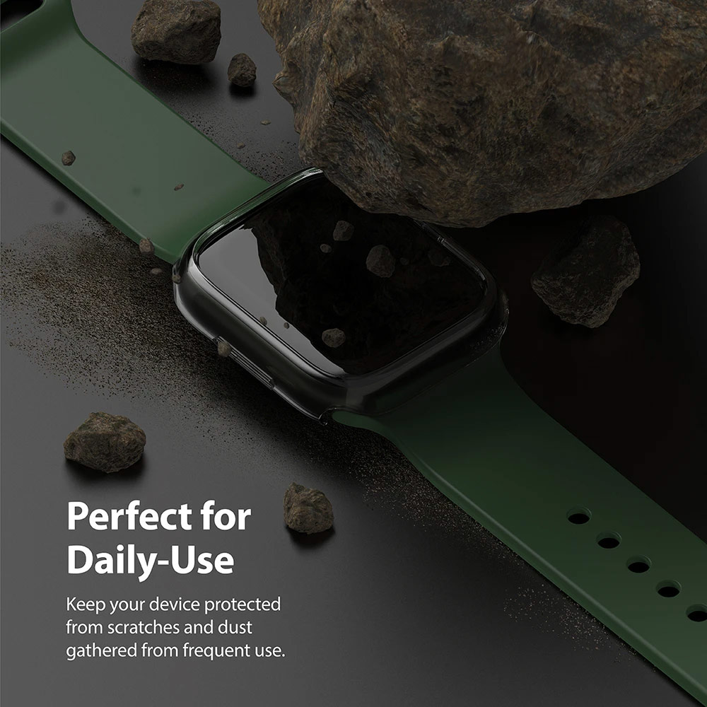 Picture of Apple Watch 45mm Case | Ringke Slim Perfect Fit Case for Apple Watch Series 7 8 9 45mm  (2 PACK Clear)