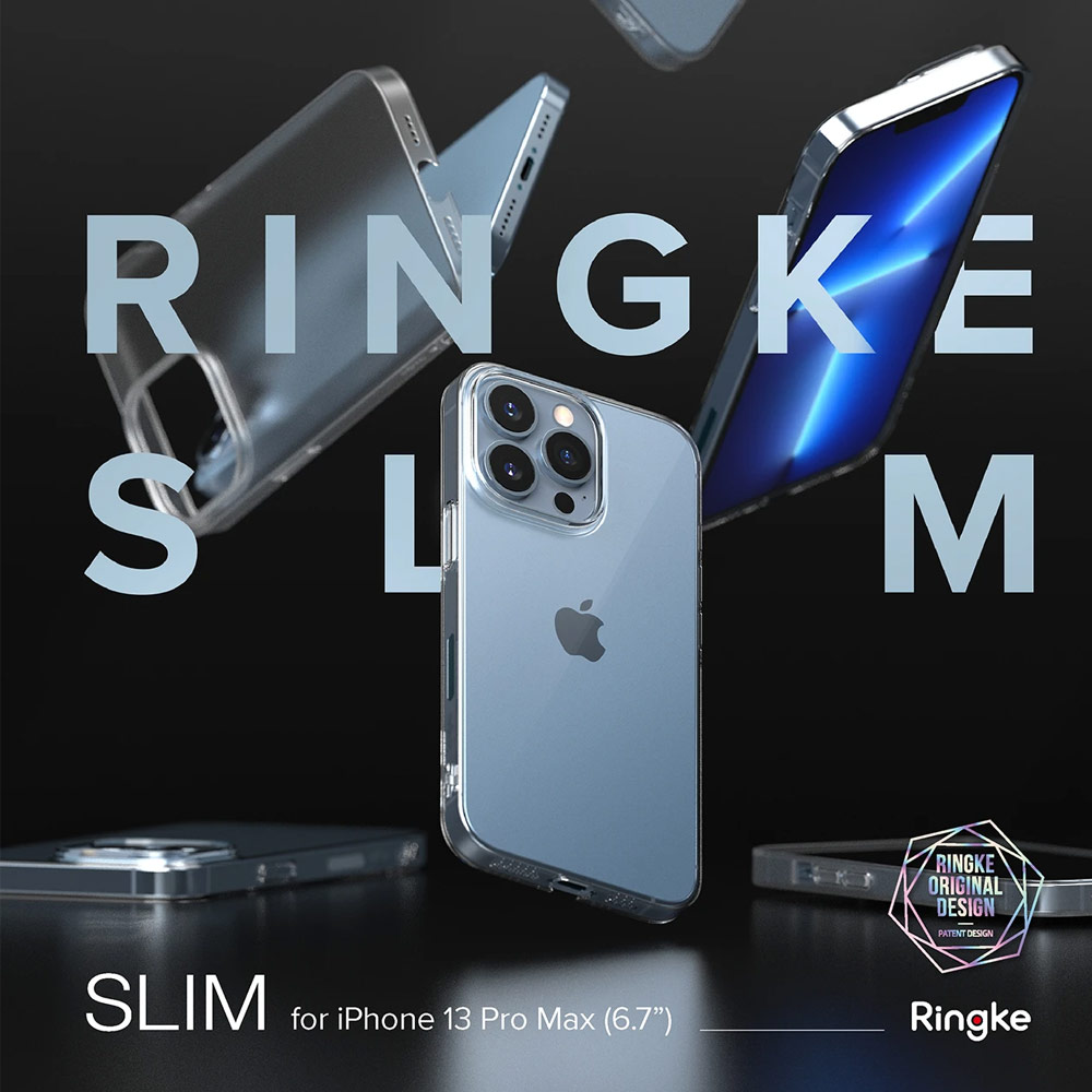 Picture of Apple iPhone 13 6.1 Case | Ringke Slim Protection Case for Apple iPhone 13 6.1 (Matte)