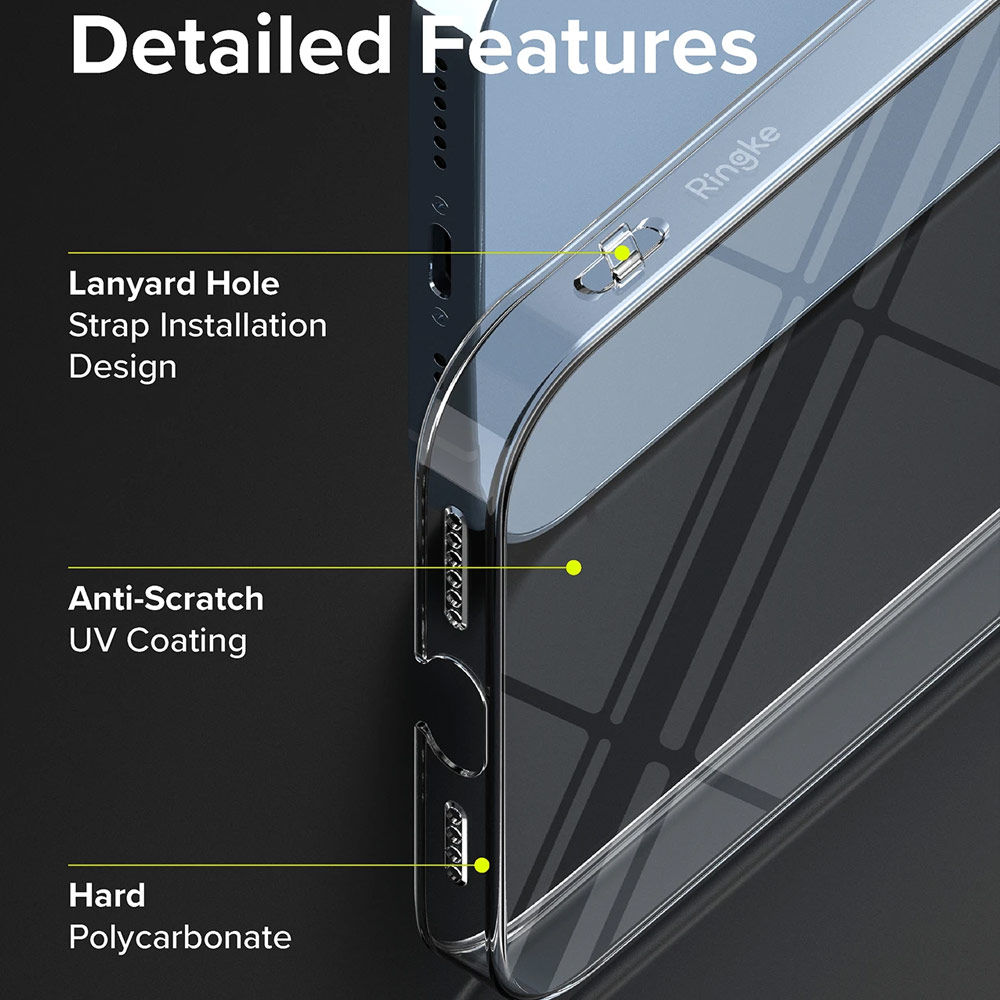 Picture of Apple iPhone 13 6.1 Case | Ringke Slim Protection Case for Apple iPhone 13 6.1 (Matte)