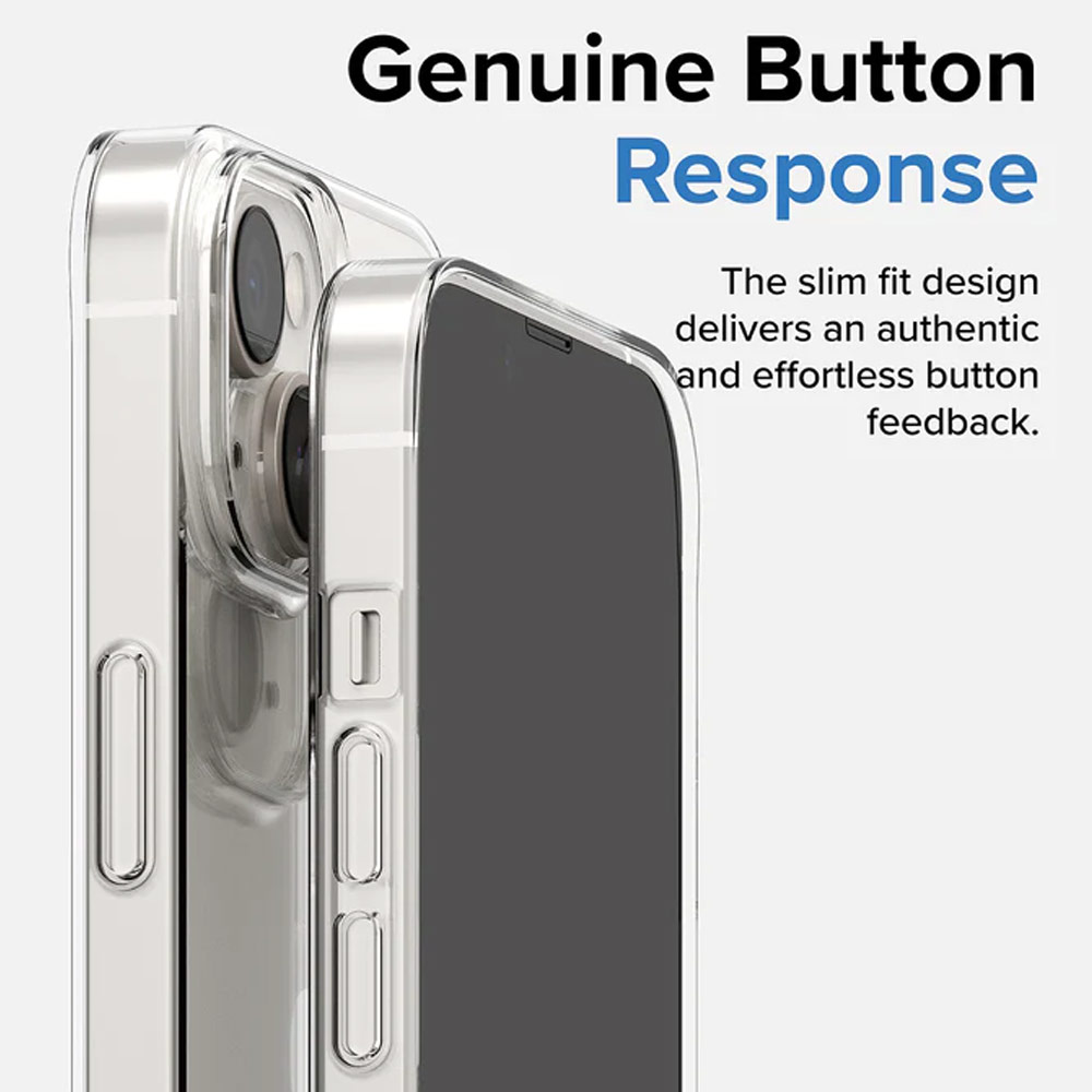 Picture of Apple iPhone 14 6.1 Case | Ringke Slim Protection Anti Yellowing Crystal Clear Case for Apple iPhone 14 6.1 (Clear)