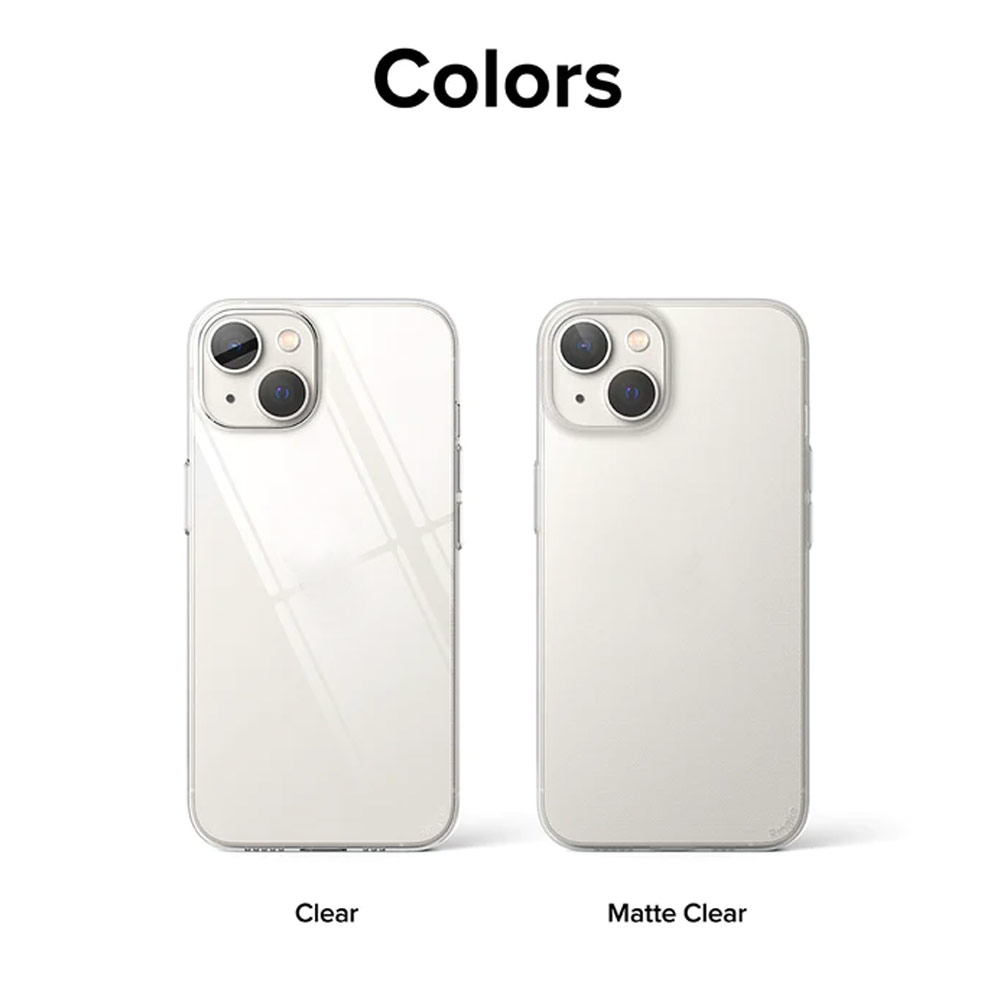 Picture of Apple iPhone 14 6.1 Case | Ringke Slim Protection Anti Yellowing Crystal Clear Case for Apple iPhone 14 6.1 (Clear)