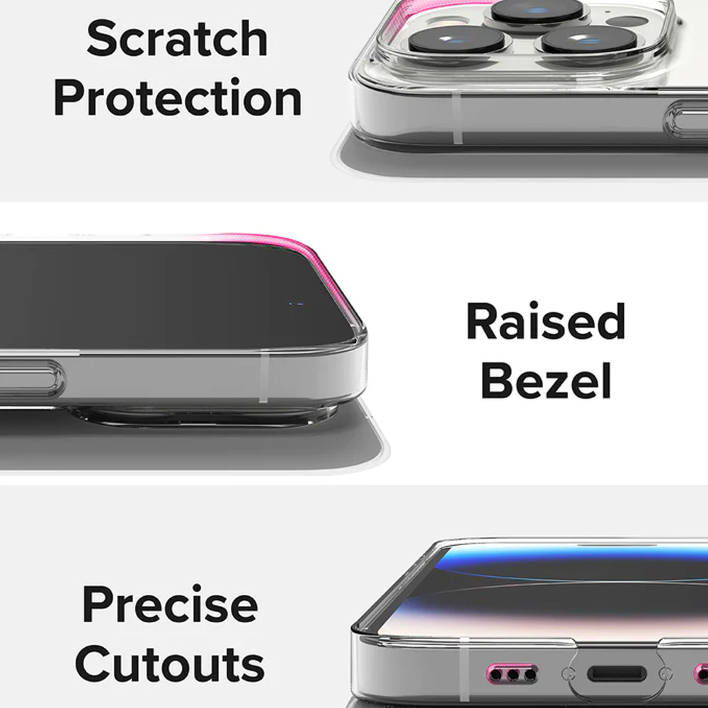 Picture of Apple iPhone 14 Pro 6.1 Case | Ringke Slim Protection Anti Yellowing Crystal Clear Case for Apple iPhone 14 Pro 6.1 (Clear)