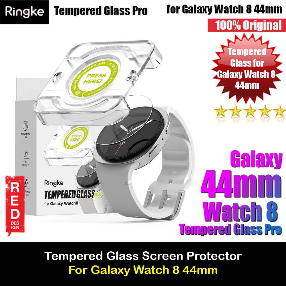 Picture of Ringke Tempered Glass Pro for Samsung Galaxy Watch 8 44mm (2pcs) Samsung Galaxy Watch 8 44mm- Samsung Galaxy Watch 8 44mm Cases, Samsung Galaxy Watch 8 44mm Covers, iPad Cases and a wide selection of Samsung Galaxy Watch 8 44mm Accessories in Malaysia, Sabah, Sarawak and Singapore 