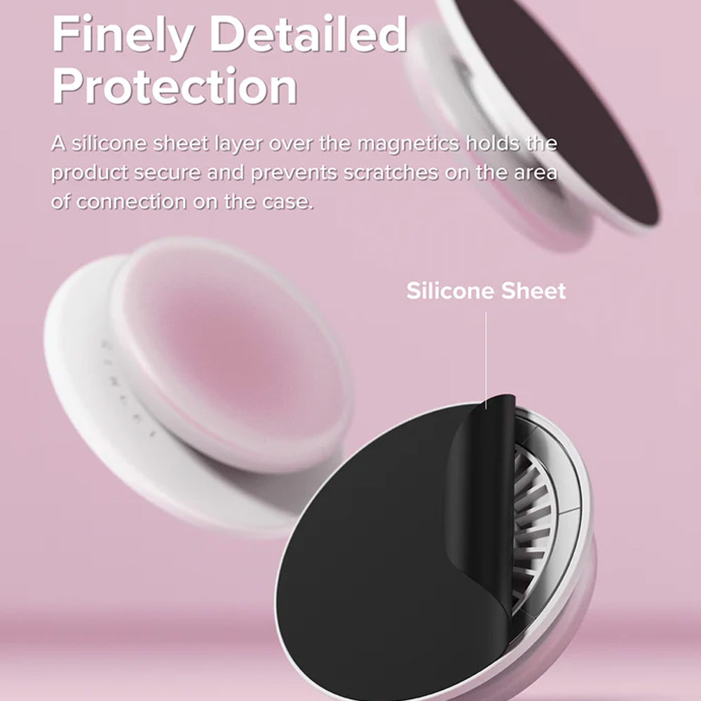 Picture of Ringke Tok Magnetic Grip Stand Holder Popsocket similar Grip Holder (Black)