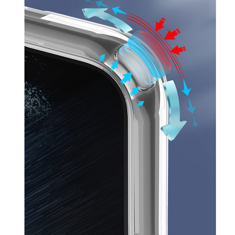 Picture of Samsung Galaxy S23 Plus Case | Rock Crystal Transparent Series Protection Case for Galaxy S23 Plus (Clear)