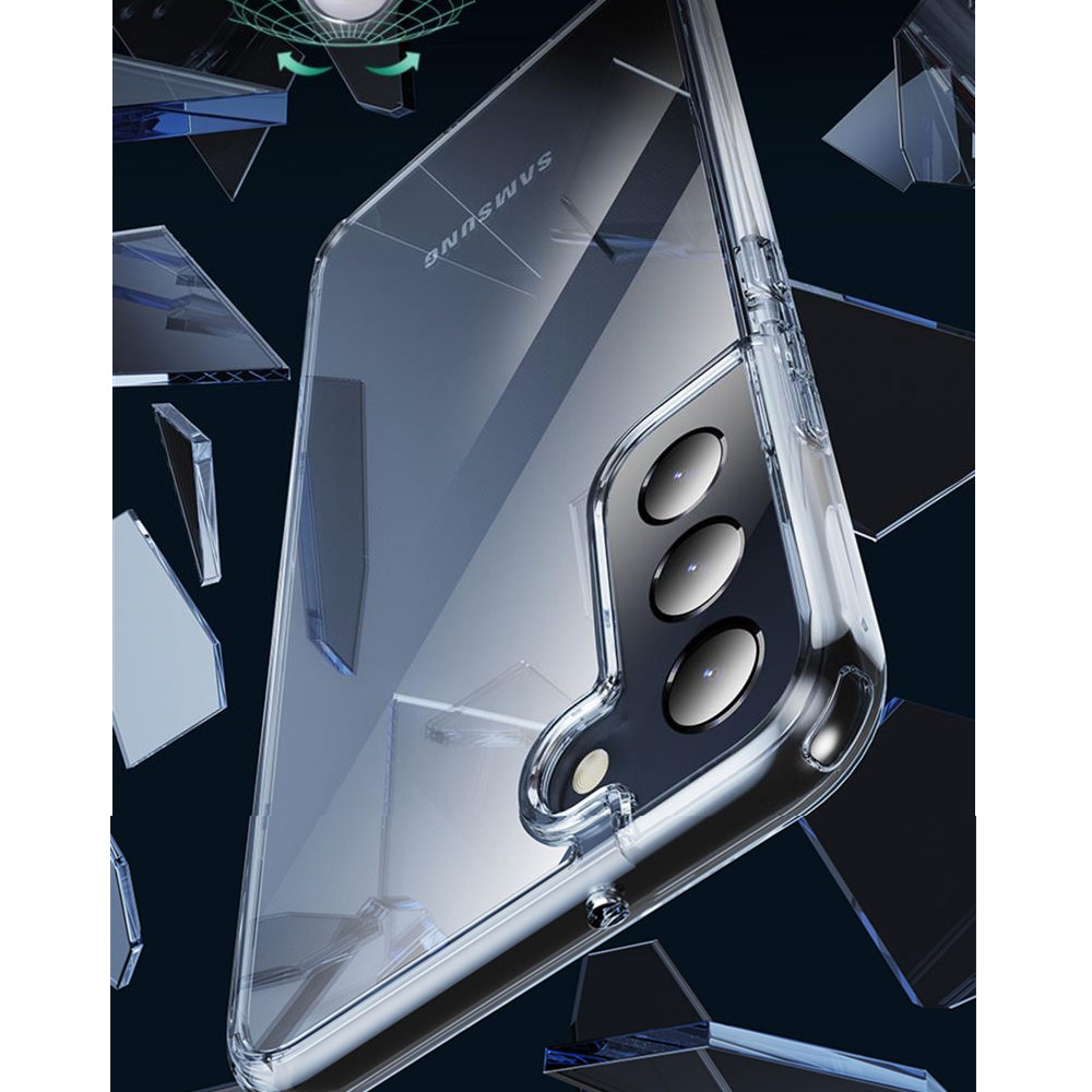 Picture of Samsung Galaxy S23 Plus Case | Rock Crystal Transparent Series Protection Case for Galaxy S23 Plus (Clear)