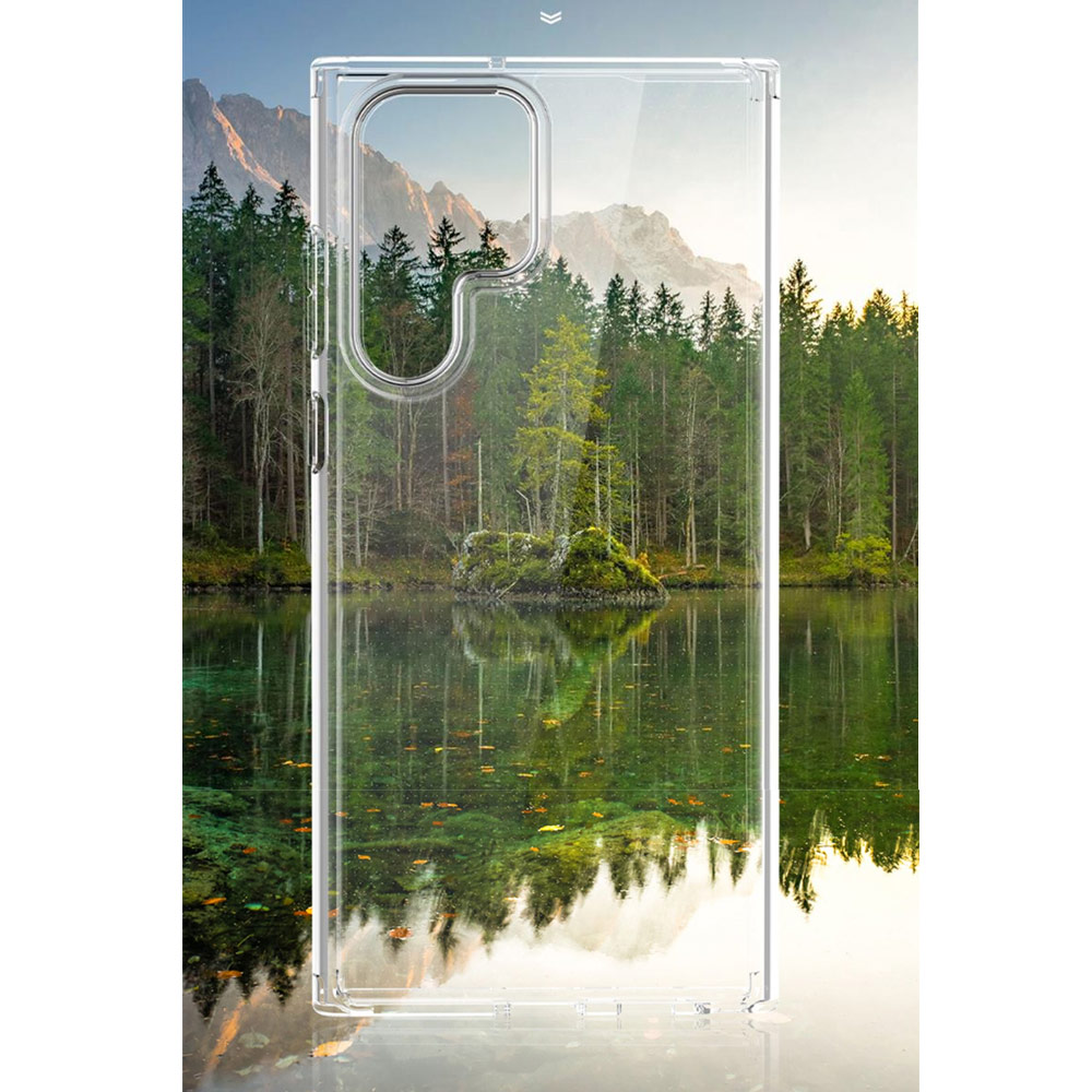 Picture of Samsung Galaxy S23 Plus Case | Rock Crystal Transparent Series Protection Case for Galaxy S23 Plus (Clear)