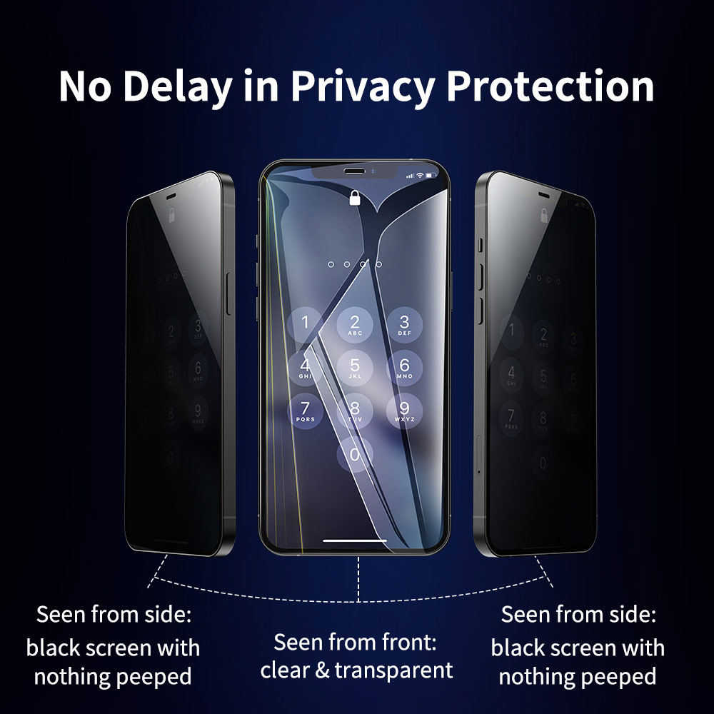 Picture of Samsung Galaxy Z Fold 3 Screen Protector | Rock Space Custom Made Crack Proof Explosion Proof Flexible TPU Soft Screen Protector for Samsung Galaxy Z Fold 3 (Privacy Anti View Anti Peep Matte)