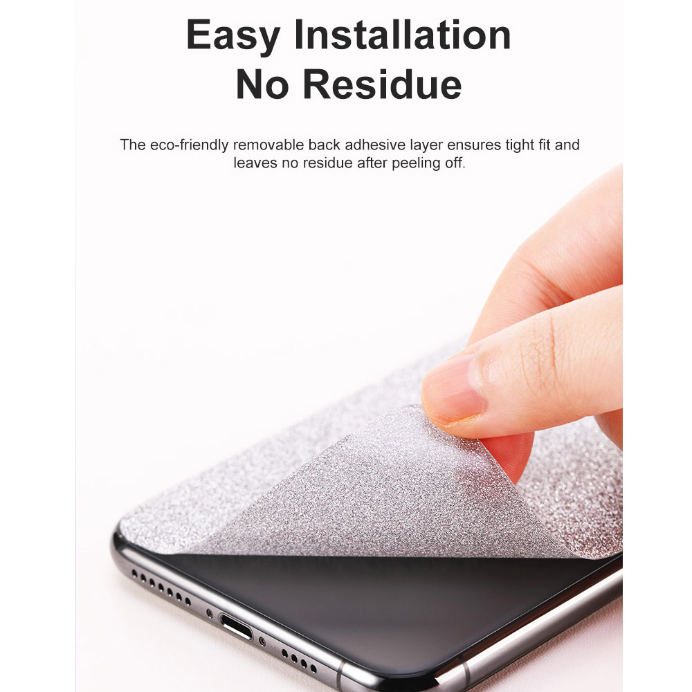 Picture of Apple iPhone 11 6.1  | Rock Space Custom Made for All Phone Model Bling Bling Series Back Film Protector Sticker for Any Phone Model (Rainbow)