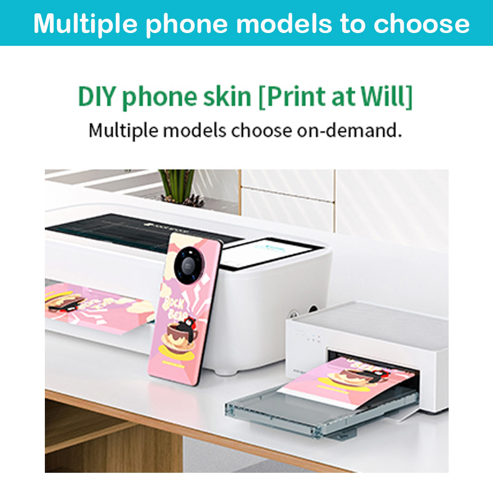 Picture of Rock Space DIY 自定 定制 设计 手机背膜 贴纸 DIY Customize High Quality Print Phone Skin Sticker for Multiple Phone Model with Multiple Photo Images Gallery or with Own Phone Text (Wording Collage)