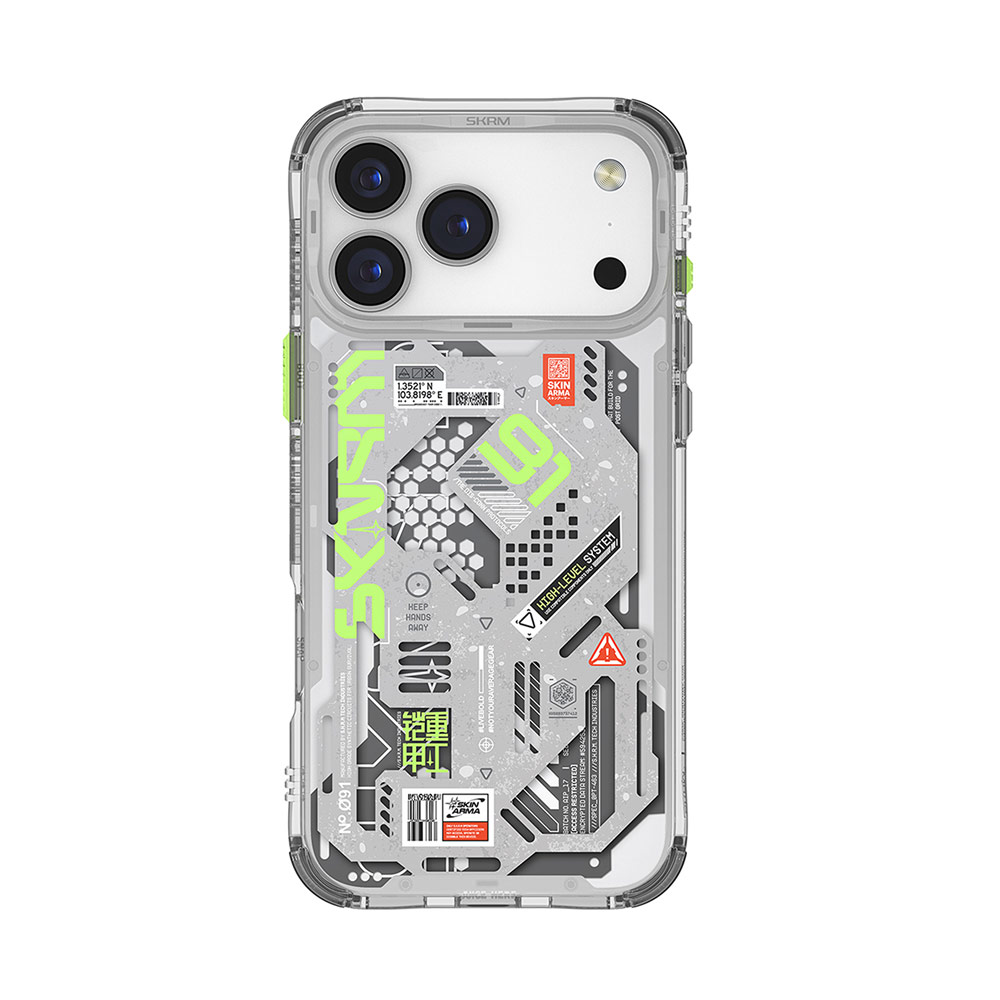 Picture of Apple iPhone 17 Pro 6.3 Case | Skinarma Spectra Magcharge Drop Protection Case for iPhone 17 Pro 6.3 (Grey)