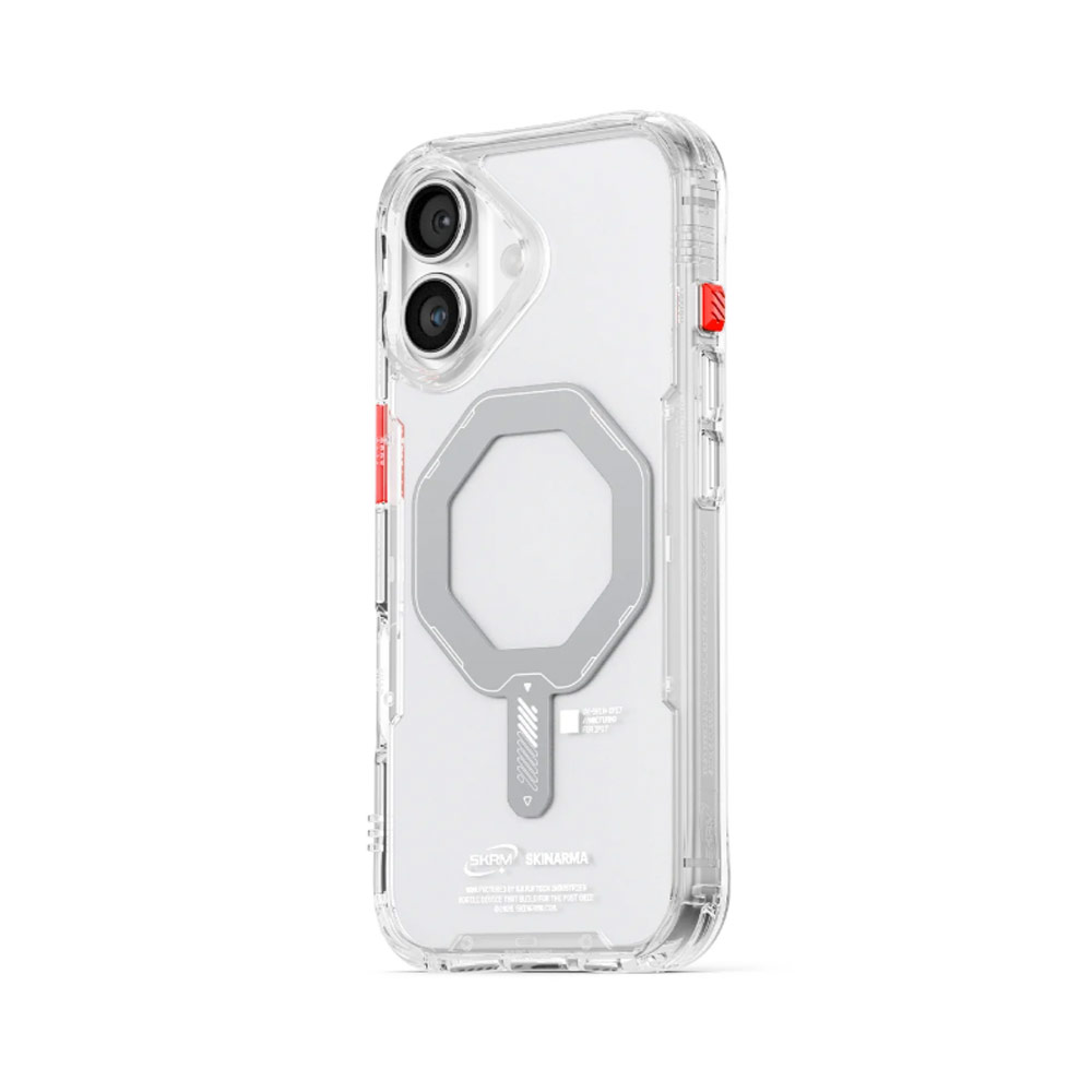 Picture of Apple iPhone 17 6.3 Case | Skinarma Saido Magcharge Drop Protection Case for iPhone 17 6.3 (Clear)