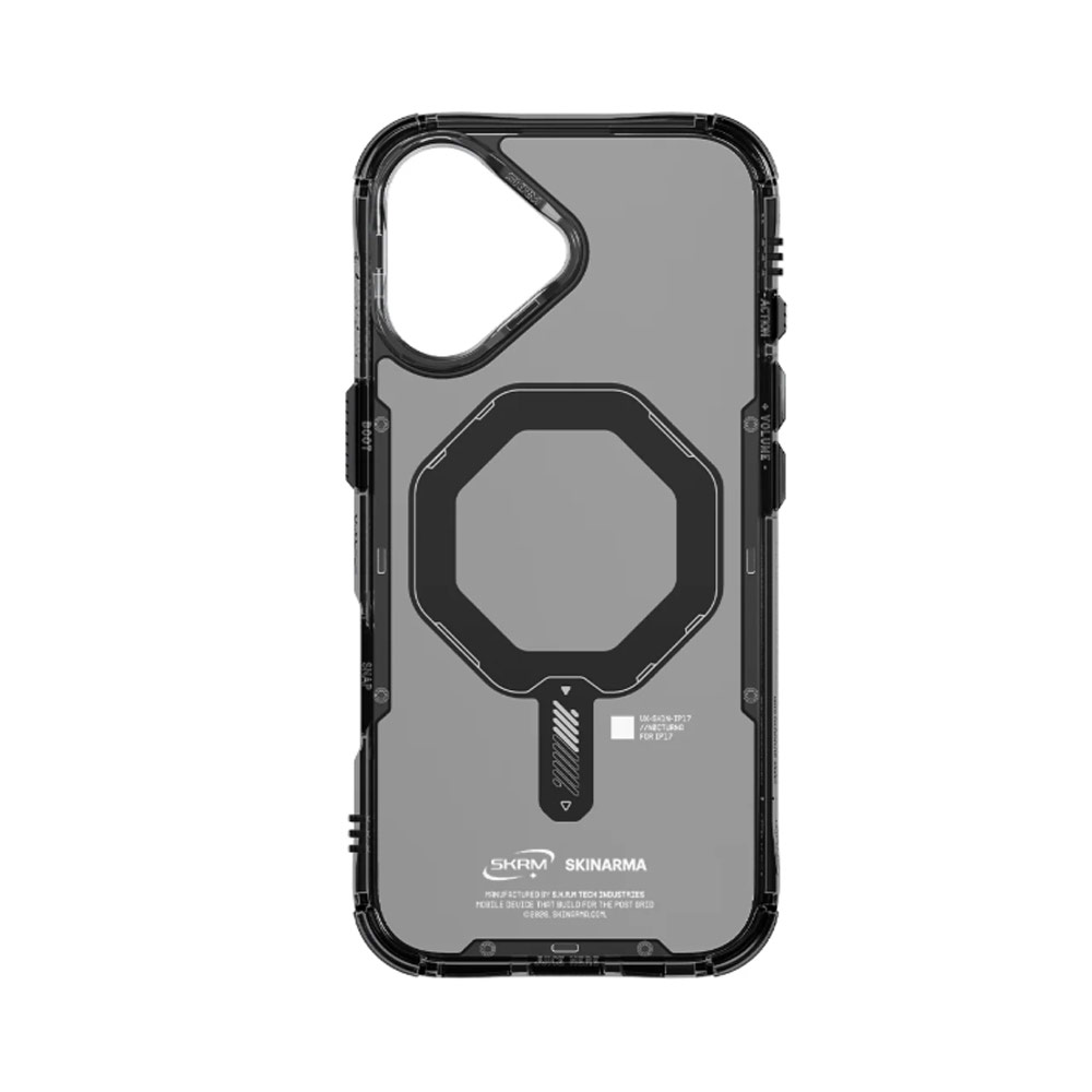 Picture of Apple iPhone 17 6.3 Case | Skinarma Saido Magcharge Drop Protection Case for iPhone 17 6.3 (Black)