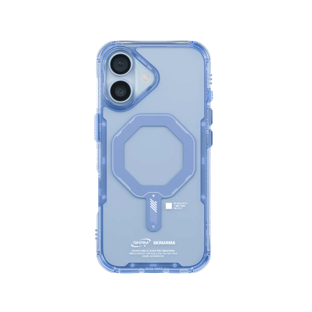 Picture of Apple iPhone 17 6.3 Case | Skinarma Saido Magcharge Drop Protection Case for iPhone 17 6.3 (Sky Blue)