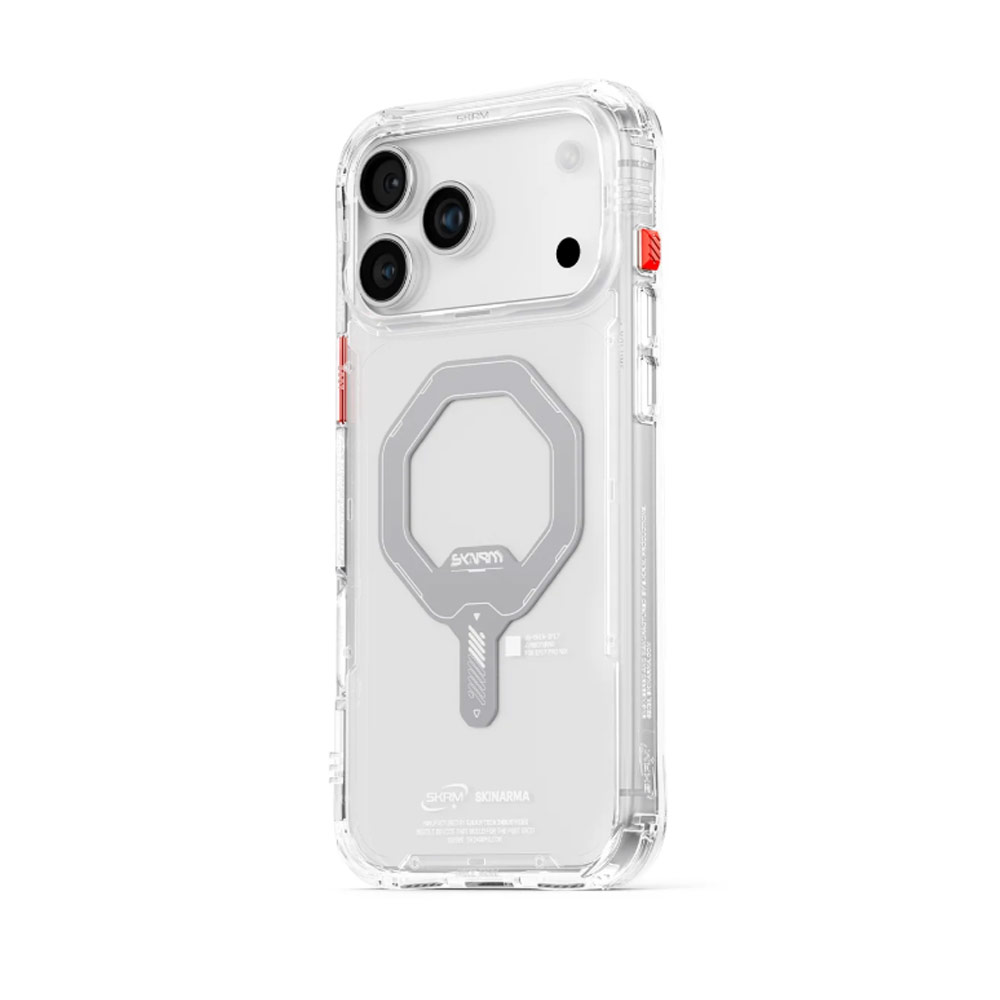 Picture of Apple iPhone 17 Pro 6.3 Case | Skinarma Saido Magcharge Drop Protection Case for iPhone 17 Pro 6.3 (Clear)