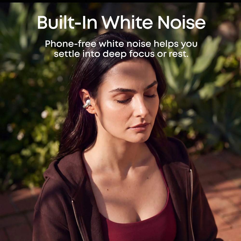 Picture of Soundcore by Anker AeroClip 2 Guinness-Certified Open-Ear Clip-On Earbuds with AI Clear Calls - Burgundy Red