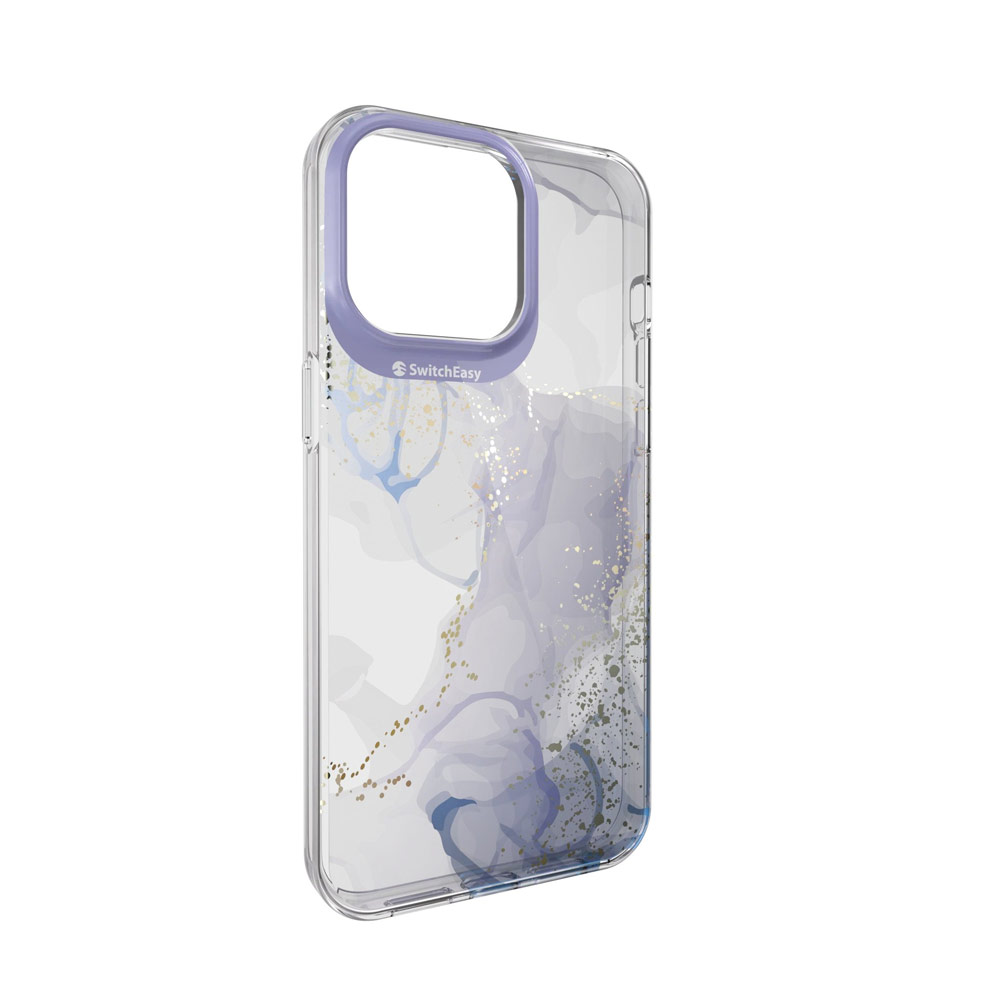 Picture of Apple iPhone 14 Pro Max 6.7 Case | Switcheasy Artist Double In Mold Decoration Fashionable Case for Apple iPhone 14 Pro Max 6.7 (Veil)
