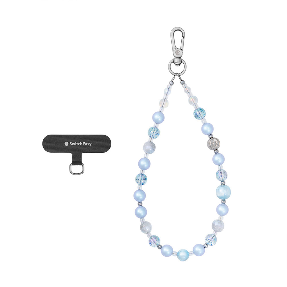 Picture of Switcheasy Luxe Pendan Wrist Strap Strap Card Phone Lanyard for any closed-bottom phone case (Mermaind Melody)