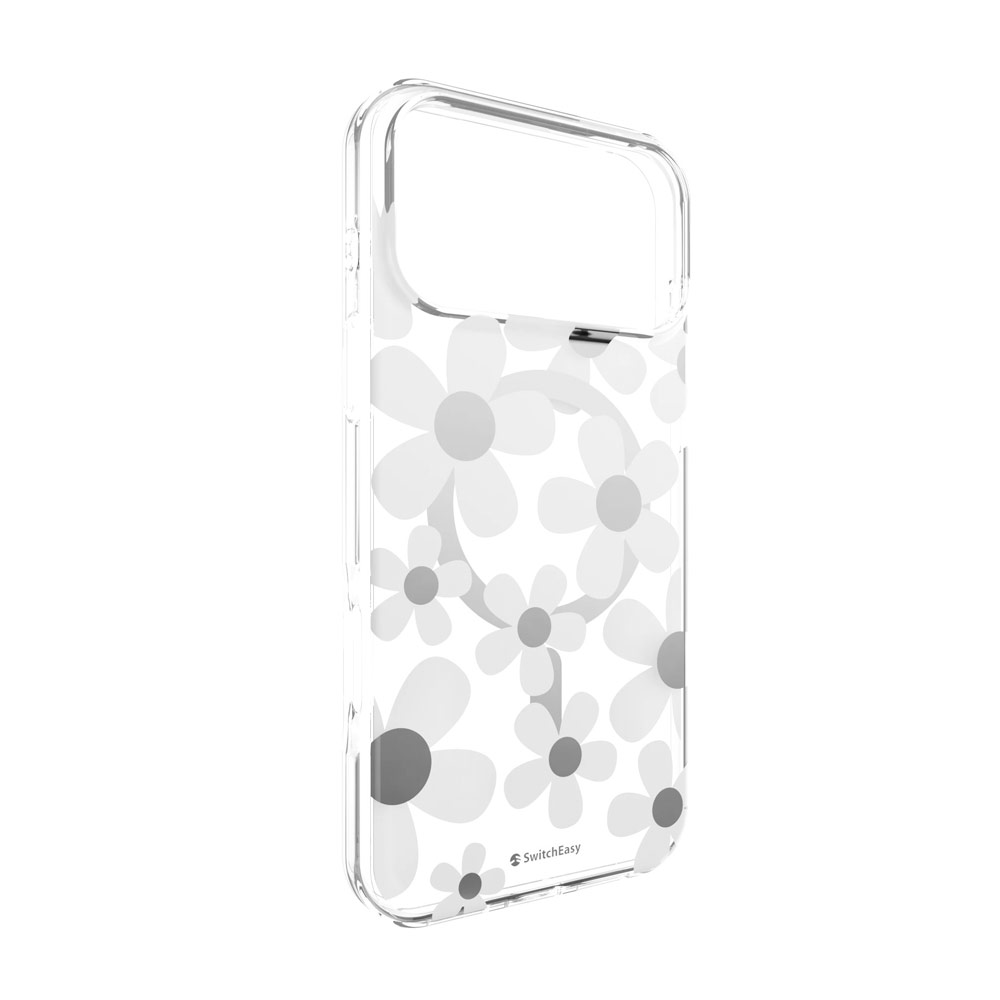 Picture of Apple iPhone 17 Pro Max 6.9 Case | Switcheasy FleurM M 3D Flower Fashionable Magsafe Compatible Case for iPhone 17 Pro Max 6.9 (White)