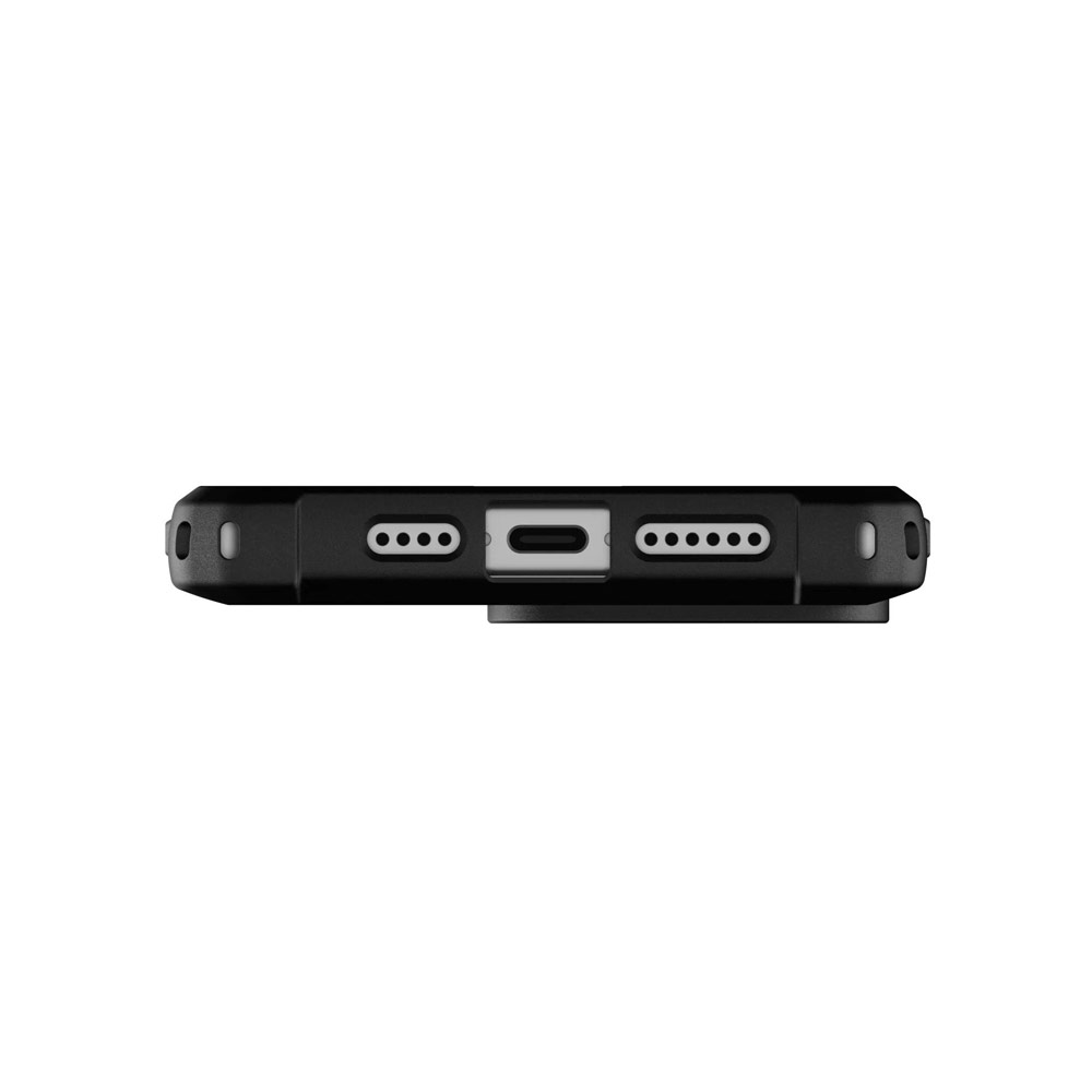 Picture of Apple iPhone 15 Pro Max 6.7 Case | UAG Metropolis LT Magsafe Drop Proof Shock Absorbing Drop Protection Case for iPhone 15 Pro Max 6.7 (Kevlar Black)