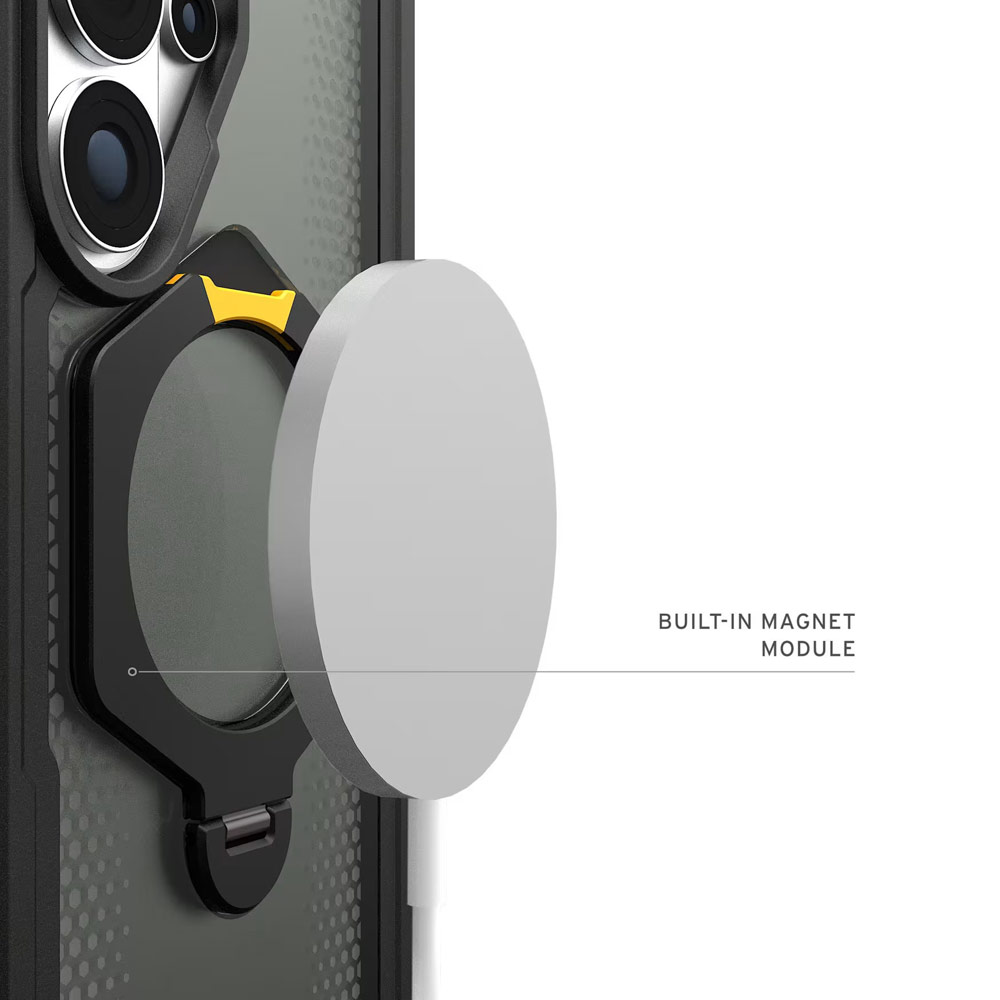 Picture of Samsung Galaxy S26 Ultra Case | UAG Plasma XTE 360 Degree for Samsung Galaxy S26 Ultra Kickstand Drop Protection Case Case with Magnetic Charging Compatible (Black)