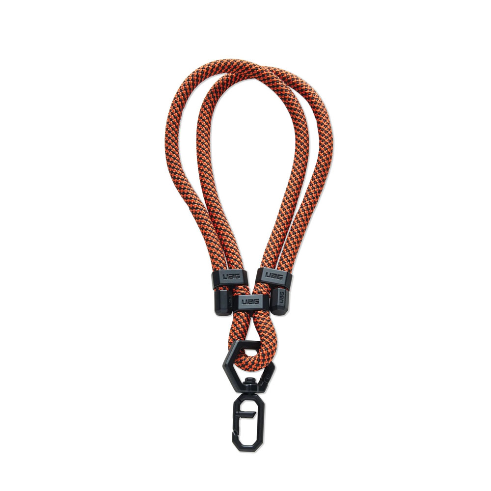 Picture of UAG Civilian Wrist Tether Lanyard Holder Link Strap for Phone case (Rust Black)
