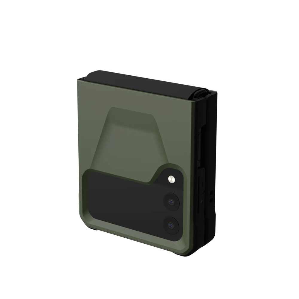 Picture of Samsung Galaxy Z Flip 4 Case | UAG Civilian Series Drop Protection Case with Hinge Protection for Samsung Galaxy Z Flip 4 (Olive)