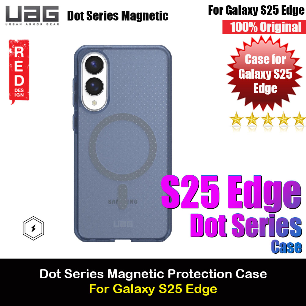 Picture of UAG Dot Series Lightweight PC and TPU Protection Magnetic Case for Galaxy S25 Edge (Cloud Blue) Samsung Galaxy S25 Edge- Samsung Galaxy S25 Edge Cases, Samsung Galaxy S25 Edge Covers, iPad Cases and a wide selection of Samsung Galaxy S25 Edge Accessories in Malaysia, Sabah, Sarawak and Singapore 