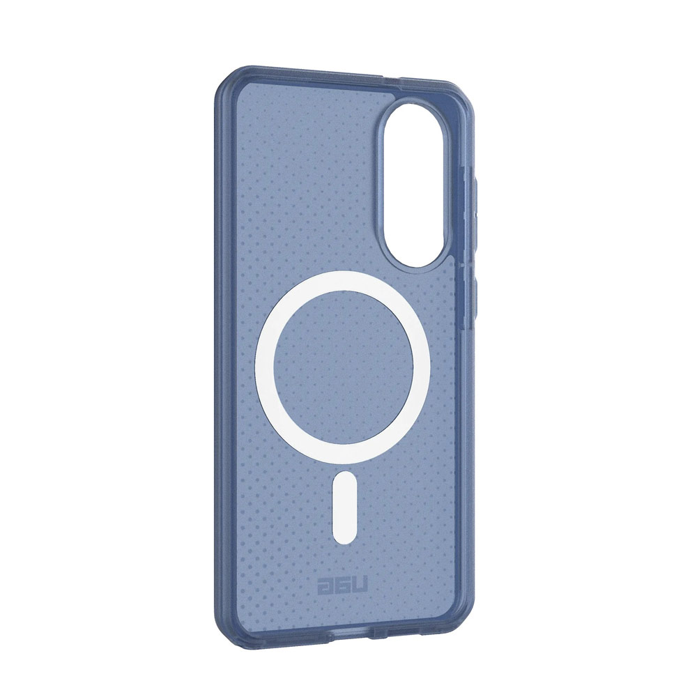 Picture of Samsung Galaxy S25 Edge Case | UAG Dot Series Lightweight PC and TPU Protection Magnetic Case for Galaxy S25 Edge (Cloud Blue)