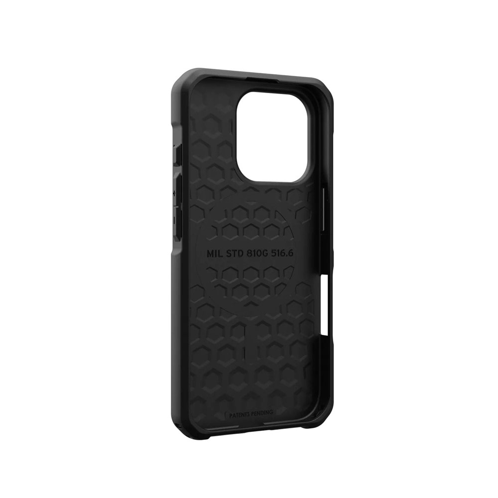Picture of Apple iPhone 16 Pro 6.3 Case | UAG Metropolis LT Magsafe Drop Proof Shock Absorbing Drop Protection Case for iPhone 16 Pro 6.3 (Kevlar Black)