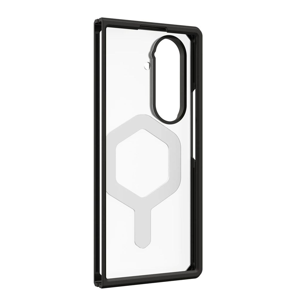Picture of Samsung Galaxy Z Fold 7 Case | UAG Galaxy Z Fold 7 Case Mouve Slim Lightwight Protection Magnetic Case Cover Casing with Camera Protection Bezel Design (Ice)